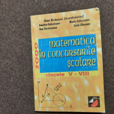 Dan Branzei - Matematica in concursurile scolare, clasele V - VIII 2000