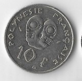Moneda 10 francs 1982 - Polinezia Franceza