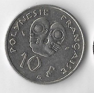 Moneda 10 francs 1982 - Polinezia Franceza