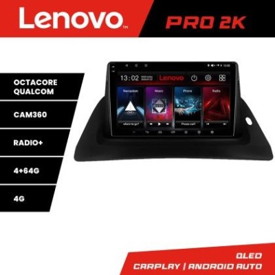 Navigatie Renault Kangoo Android radio gps internet 8 core QLED 2K 4+64 360 Lenovo CarStore Technology foto