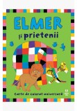 Cumpara ieftin Elmer si prietenii. Carte de colorat aniversara