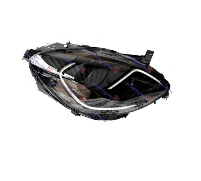 Far Ford Puma, 04.2021-02.2022, montare fata, dreapta, LED; electric; rama neagra; LED, VALEO