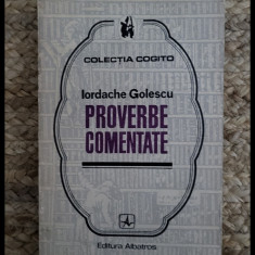 Iordache Golescu - Proverbe comentate