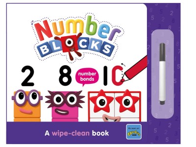 Carticica Scriu si sterg Numberblocks - Legaturi numerice PlayLearn Toys foto
