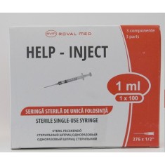 SERINGA INSULINA INDIVIDUALA 1ML AC ATASAT