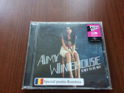 amy winehouse back to black special pentru romania cd disc muzica soul funk pop foto