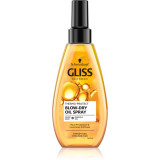 Schwarzkopf Gliss Oil Nutritive ulei protector pentru modelarea termica a parului 150 ml