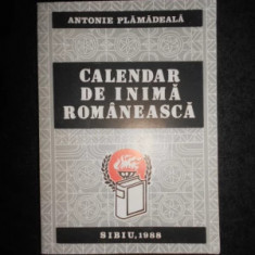 Antonie Plămădeală - Calendar de inimă românească