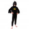 Costum serbare pentru copii, model Batman, marimea 5-7 ani, negru
