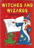Cumpara ieftin Carte de colorat Witches and Wizards, editie ilustrata, format pentru copii si adulti, ideal cadou
