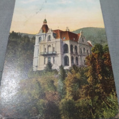 CARTE POSTAL BAILE-HERCULANE CIRCULATA ROMANIA 1912