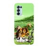Husa compatibila cu Oppo A52, Viceversa, model Madagascar party, Silicon, TPU, Transparent, Carcasa