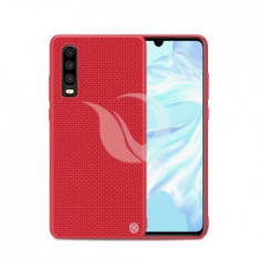 Huse de telefoane, nillkin, huawei p30, textured case, red foto