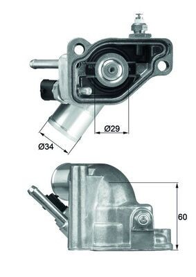 MAHLE TI 5 92 termostat,lichid racire