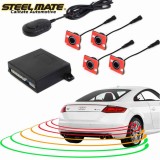 Senzori de parcare spate STEELMATE PTS410EX cu aspect OEM si alerta sonora