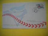 HOPCT PLIC S FDC NR 861 BLUE JAYS -2001-CANADA -NECIRCULAT
