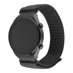 Fixed - Nylon Sporty Strap 22mm - Huawei Watch GT 2 (46mm)/GT 2 Pro/GT 3 Pro (46mm)/Ultimate, Xiaomi Watch S1 - Dark Gray foto