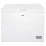 Lada frigorifica Beko CF200CWN, Static, 198 l, H 84.5, Conditii extreme, Congelare Rapida, Alb, Clasa C