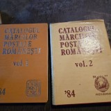 CATALOGUL MARCILOR POSTALE ROMANESTI 1984 2 VOLUME