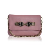 Cumpara ieftin Poseta Piele Naturala Blush Blair, 17x25x7 cm, Curea &amp; Lant Detașabile, Lucrata Manual Grecia, Clutch &amp; Geanta Umăr