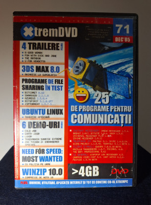 DVD Revista XtremPC, demo, programe, XtremDVD nr. 71 Decembrie 2005 foto