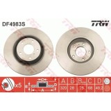 Set disc frana TRW DF4983S Fata