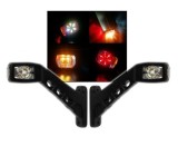 2 x LED Lampa Gabarit Laterala Pozitie E20 12v 24v