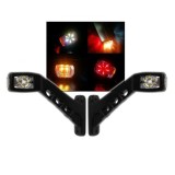 2 x LED Lampa Gabarit Laterala Pozitie E20 12v 24v