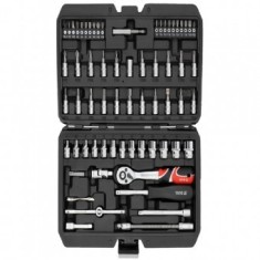 Trusa tubulare si biti , 68 piese, prindere 1/4"