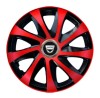Set 4 capace roti Drift extra red R15 pentru gama Dacia, Autohelix MSA