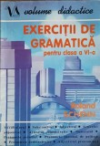 Exercitii de Gramatica Clasa a VI-a, Roland Schenn, Editura Vizual 1994, volum didactic, limba romana, 125 pagini
