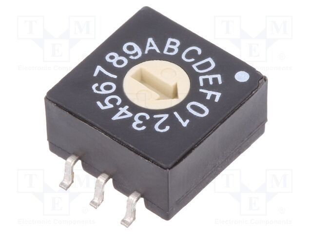 &Icirc;ntrerupător codificare HEX/BCD Poz: 16 SMT ECE