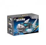 Jucarie Mechanical Shark, Robotica Interactiva cu Sunet si Lumina