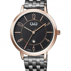 Ceas dama Q&Q A469J405Y Black and Gold