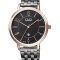 Ceas dama Q&amp;Q A469J405Y Black and Gold