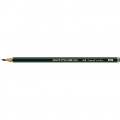 Creion Grafit Faber – Castell 9000, Duritate Mina 8B, Forma Hexagonala, Creion Grafit Scoala, Rechizite Scolare, Creioane cu Mina Duritate 8B, Creioan