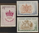 BC103, Chile 1968, serie vizita reginei Elisabeta a II-a in Chile