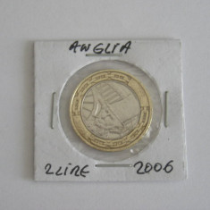 M3 C50 - Moneda foarte veche - Anglia - 2 lire sterline omagiala - 2006