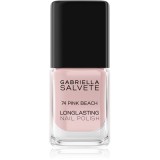 Gabriella Salvete Longlasting Enamel lac de unghii cu rezistenta indelungata lucios culoare 74 Pink Beach 11 ml