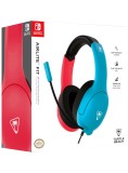 Turtle Beach Airlite Fit Wired Gaming Headset (neon Blue &amp; Red) NSW