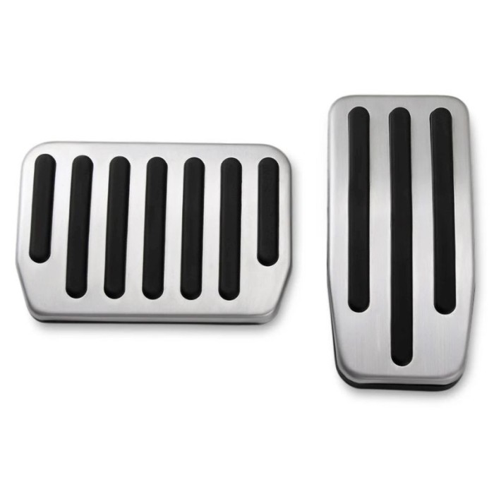 Ornamente inox pedale Tesla Model 3, Model Y si Model Y Performance