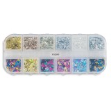 Cutiuta cu ornamente unghii Festival Vibes