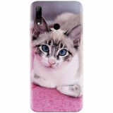 Husa silicon pentru Huawei P Smart 2019, Siamese Kitty