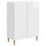 vidaXL Bufet Alb foarte lucios 66 x 34,5 x 90 cm Lemn prelucrat 894589