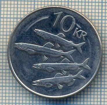 AX 175 MONEDA - ISLANDA - 10 KRONUR -ANUL 2008 -STAREA CARE SE VEDE foto