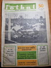 fotbal 11 mai 1967-art. farul constanta,rapid bucuresti la 4 pasi de titlu,jiul foto