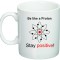 Cana alba personalizata &quot;Stay positive!&quot;&quot;Proton&quot;, INOVATIX&reg;. 330ml