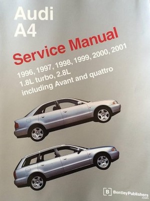 Carte SERVICE si REPARATII Audi A4, B5 (1995) E-book foto