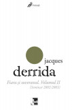 Fiara şi suveranul (vol 2) - Paperback brosat - Jacques Derrida - Tact