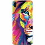 Husa silicon pentru Huawei Y9 2019, Colorfull Lion 002